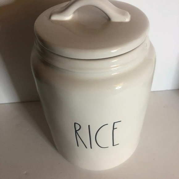 Rae Dunn Kitchen Rae Dunn Large Rice Canister Poshmark